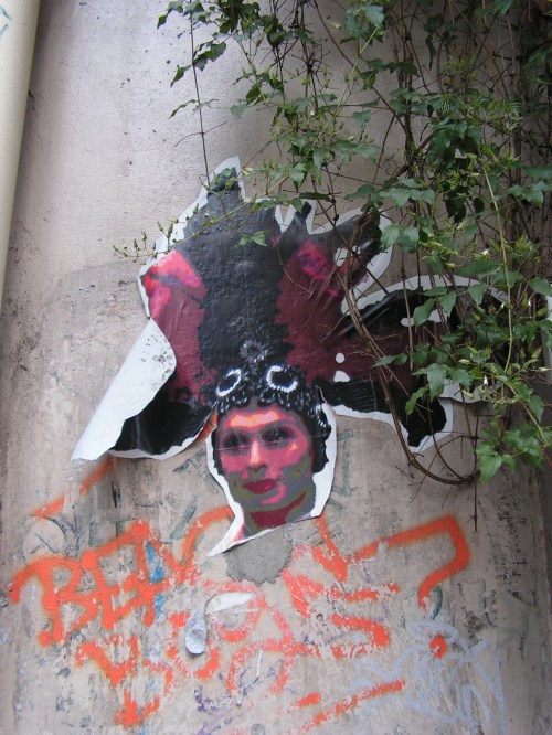 Paste-Up auf der Aachener Straße