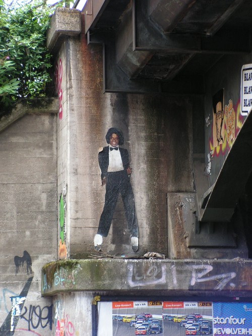 Paste-Up auf der Bachemer Straße