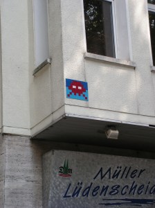 Invasion by Invader am Zülpicher Platz