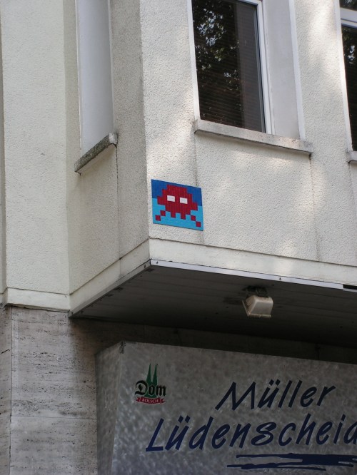 Invasion by Invader am Zülpicher Platz