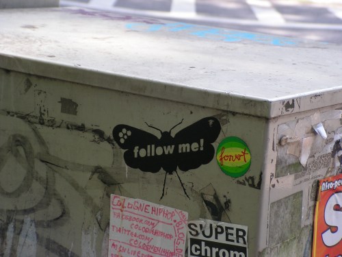 Stencil Schmetterling Belgisches