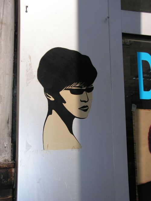 Paste-Up auf der Venloer