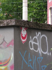 Paste-Up auf der Subbelrather Straße