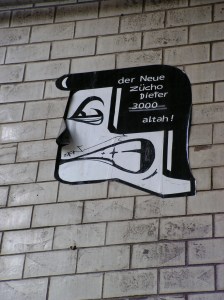 Paste-Up auf der Venloer Straße