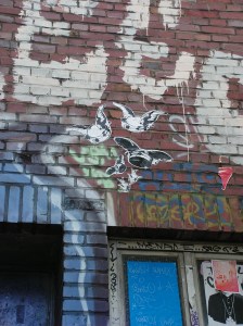 Paste-Up auf der Gladbacher Straße