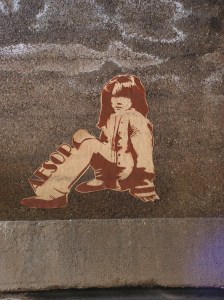 Paste-Up auf der Vogelsanger Straße