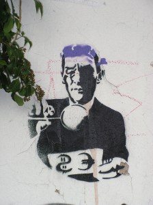 Stencil auf der Heliosstraße