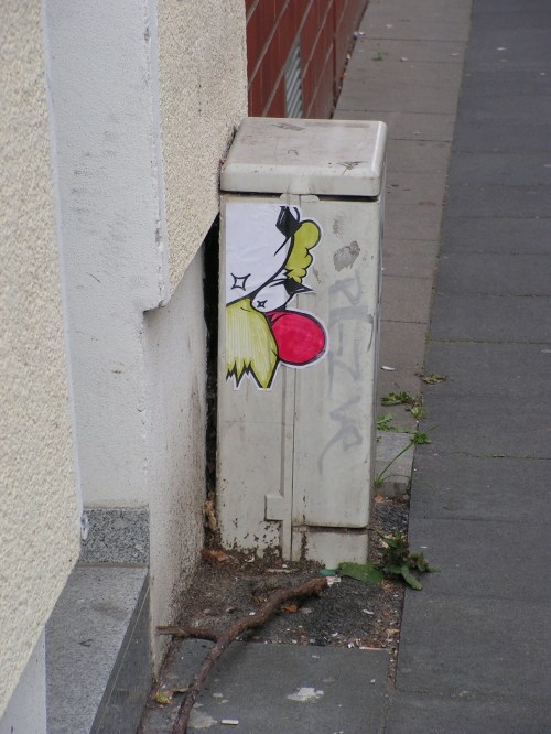 Clown auf der Geisselstraße
