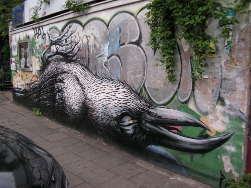 Vogel auf der Maybachstraße (Köln)
