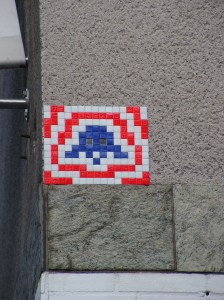 Space Invader by Invader
