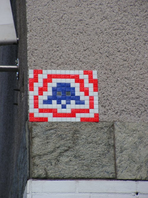 Space Invader by Invader